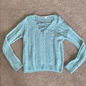 Aeropostal Light blue sweater size xs